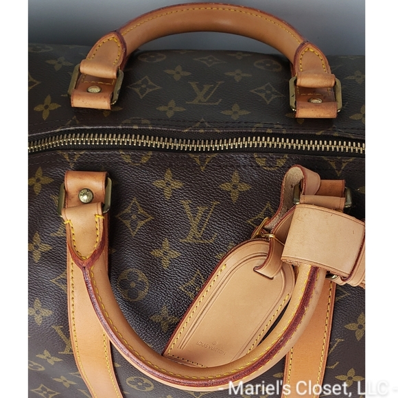 Authentic Louis Vuitton Keepall 55 Duffel Bag #2442M - Picture 5 of 10